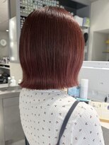ログ(log)&nbsp;ニュアンスパーマ　髪質改善カラー　顔まわり　レイヤー　艶髪