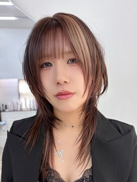 コアレス キョウト(COALESS kyoto) 韓国ヘア/レイヤーカット/レイヤー/顔まわりカット/前髪カット