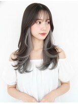 VIM hair 西原店【ヴィム ヘアー】【10月中旬 OPEN(予定)】 トレンドスタイル♪抜け感×透明感インナーカラー◎