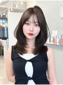 30代40代50代王道ワンカールひし形レイヤーブラウンカラー