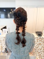 チュール バイ ラランジェ 横川店(ture by LARANJE)&nbsp;ツイン編みおろしヘアー
