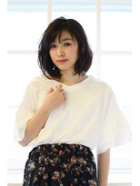 アース 津田沼店(HAIR&MAKE EARTH) ナチュラル可愛いボブスタイル【EARTH津田沼】