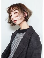 エール(a:le)&nbsp;大人可愛い　前下がり　ショートボブ