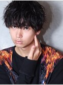 無造作ヘア【シカオスパイラルマッシュ】