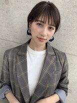 【GARDEN KOMAKI】大人小顔ナチュラルショートに春カラー