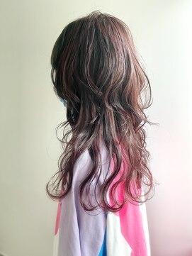 エル セルカ 高田馬場(el CERCA) ワインレッドカラー★ハイレイヤーウルフ【el CERCA高田馬場】