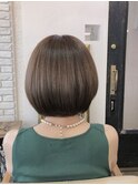 キレイめ×ボブ　暗めカラー/ショートボブ◎30代40代50代