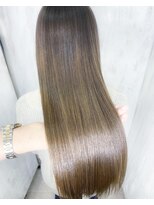 アンフィシュピトロワ(AnFye spi tlow)&nbsp;ジュエリーシステム×LULUTr×縮毛矯正＋オレオルカラー