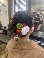 ヘアメイク クープ びいまた店 和装アップ