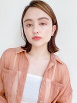 ケーツー エソラ池袋店(K-two)&nbsp;タイトボブ×ハイライト［髪質改善/池袋&目白&大塚］