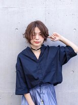 ヘアアンドエステ ヒロイン 西麻布本店(Hair&Esthe HIROIN) 大人かわいいフリンジボブ