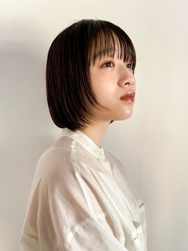 フィルムス 田町芝浦(FILMS) 黒髪/クラゲヘアー/オリーブグレー/小顔/ココアベージュ/田町