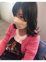 ヴァンキャトル デニム(vingt_quatre denim)&nbsp;オリーブグレージュ＊レイヤースタイル