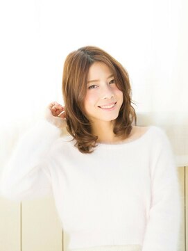 アリエス美容室南富山店 【Aries南富山/富山市】☆「伸ばしかけ」ふわカールレディ☆