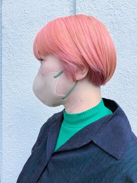 のあともあ 薄めピンクカラー