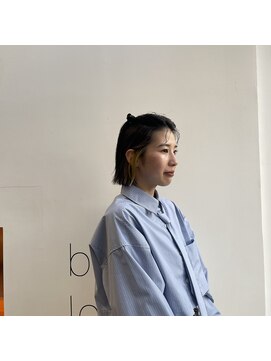 ブクレット(Bouclettes) 心斎橋 ボブ インナーカラー