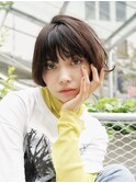 ボブ　ロブ　マッシュ　クラシカルショート　顔まわりカット