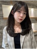 ワンカールフェイスレイヤースタイル【肥田亜沙美】
