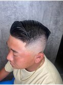 steelo フェードスタイル×アップバング