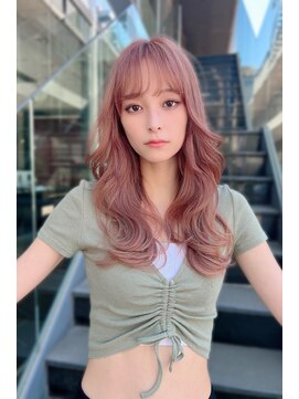 リークフー(Ree cu fuu) ヨシンモリ　ラベンダーピンク　レイヤーカットmori