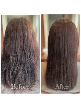 エメ 札幌(eme) 髪質改善ヘアエステストレート＋水素カラー
