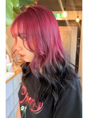 【favo.】redpink×black