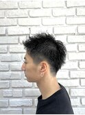 アップバングショート