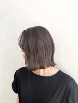 小森谷,黒髪,ボブルフ,ネビージュ,小顔,ワンレンj9