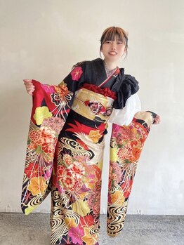 トーナイアティル(TONAI atil)の写真/”あなただけの”お着付けをご提案します。１日着ても着崩れず、苦しくないお着付け◎