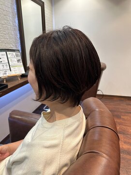 ヘアー サロン アットシュシュ(Hair Salon At'shushu) 可愛らしいふんわり大人ショート♪