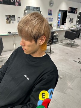 メンズサロン キング 梅田店(Men’s salon K!ng) 波巻きツイストスパイラルパーマ/フェザーパーマ/眉毛/メンズ