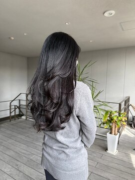 リバレッジ 広尾(Leverage) 大人外国人風ロングレイヤー：Mao Shibasaki