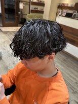 インフィニティー infinity HAIR SPACE BLOOM 波巻きパーマ/メンズパーマ/メンズマッシュ