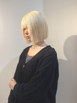 ケシキ大名(keshiki) 人気！艶々ブロンドボブ/keshiki大名