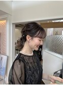 ポニーテール/まとめ髪/ヘアアレンジ