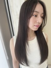 ユーノス(EUNOS.) 顔まわりレイヤー×地毛風ブラウン