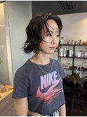 【ハクラ】ボブパーマ プードルパーマ ゆるめパーマ