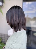 レイヤーボブ/ミディアムボブ/外ハネボブ