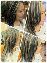 クリア 美容室&nbsp;バレイヤージュ☆ハイライトカラー