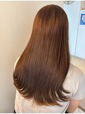 ミルクティーカラー/韓国/レイヤーカット/ダブルカラー