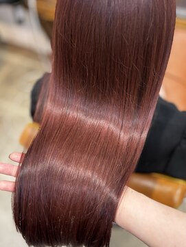 ニューラインギンザ(New-Line 銀座) つや感赤髪【中野莉子】