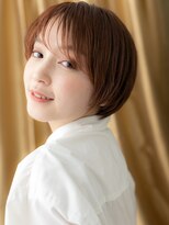 カバーヘア ブリス 北浦和(COVER HAIR bliss) □アプリコットオレンジマッシュショート403-2北浦和20代30代