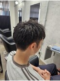 刈り上げビジネスヘア