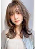 くびれHairアイロン仕上げ
