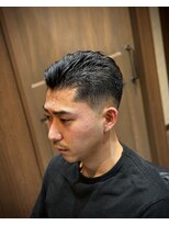 バーバーショップ スバル(BARBERSHOP SUBARU)&nbsp;＜理容室＞＜バーバー＞＜おーてぃー＞オールバックスタイル