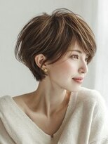 ルーファス 恵比寿南(Ruufus)&nbsp;ひし形フォルムの大人ショートボブ