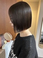 ワット(W)&nbsp;【W】小林 切りっぱなしボブ/ナチュラルグレージュ