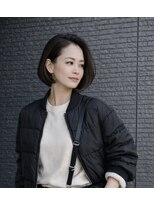 ヘアアンドビューティー クローバー(Hair&Beauty Clover)&nbsp;大人モード/耳掛けミニボブ