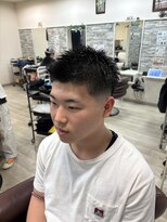 アンサ 伏見桃山店(ANSA)&nbsp;ミドルフェード/メンズフェード/ショート/刈り上げ/伏見桃山