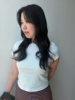 ロックス バイ マグ 松本(rocks BY MAG)&nbsp;20代30代大人美人小顔ブリーチなし韓国ヘアアッシュブラック